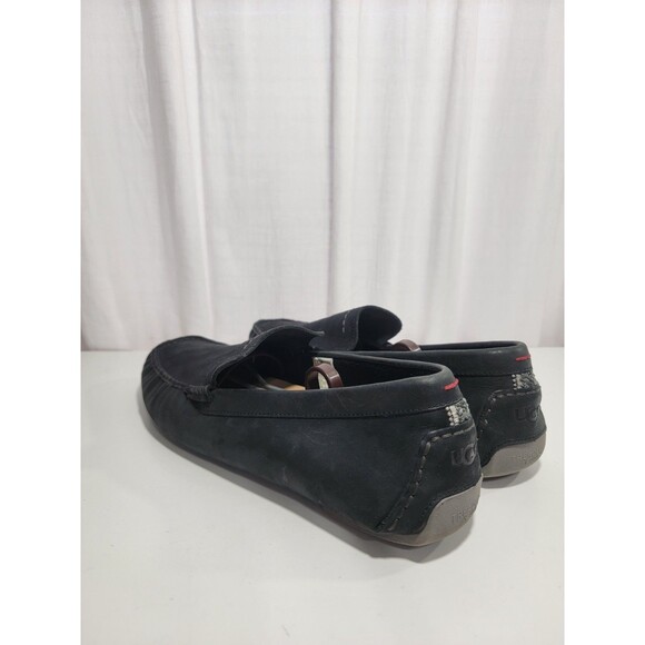 UGG Energ Henrick Loafers Slip on Shoes Black Size 13 Men\'s 1017317 Leather main image 12